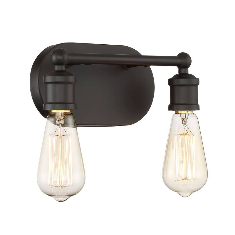 Meridian M80011 2 Light 10" Wide Bathroom Vanity Light