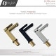 preview thumbnail 40 of 44, STYLISH Single Handle Single Hole Bathroom Faucet - Faucet Height: 6 1/2" Spout Height: 4 1/2"