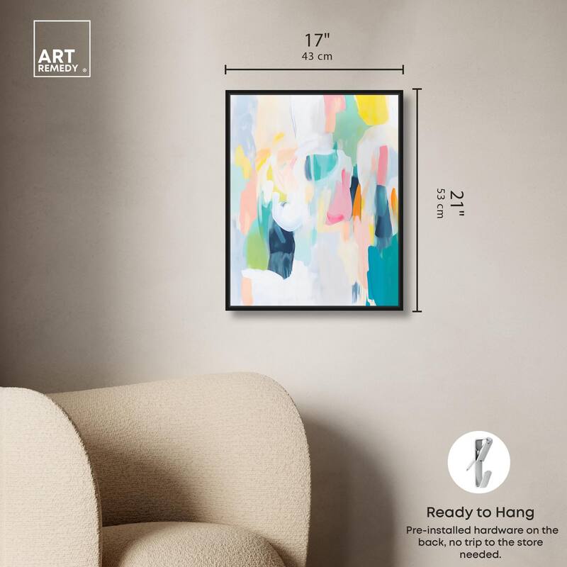 Layered Lush I Canvas by Art Remedy