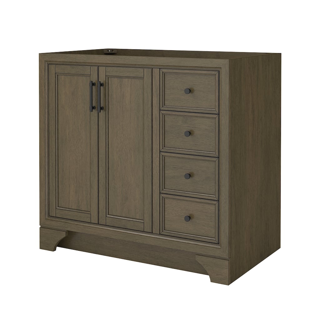 CRAFT + MAIN LCV3622D Lanagan 36" Single Free Standing Vanity Cabinet