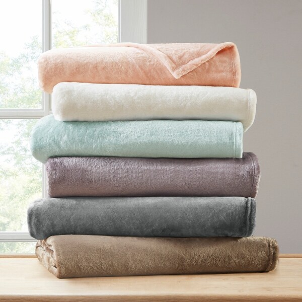 Plush blanket sale clearance
