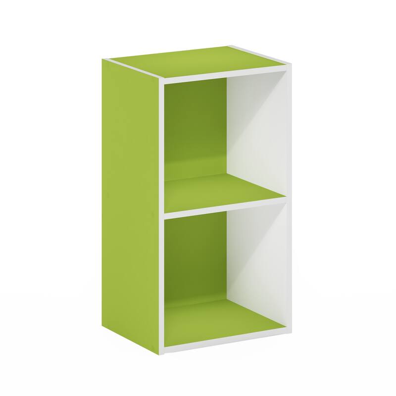 Furinno Pasir 2-Tier Open Shelf Bookcase