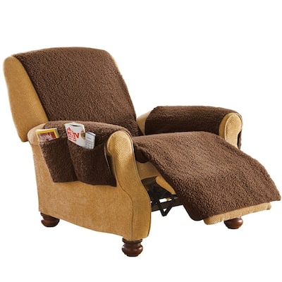 Protective Fleece Recliner Furniture Cover - 12.000 x 10.000 x 5.000