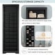 preview thumbnail 5 of 13, Multifunctional Shoe Cabinet Black Free Standing Tall Cabinet