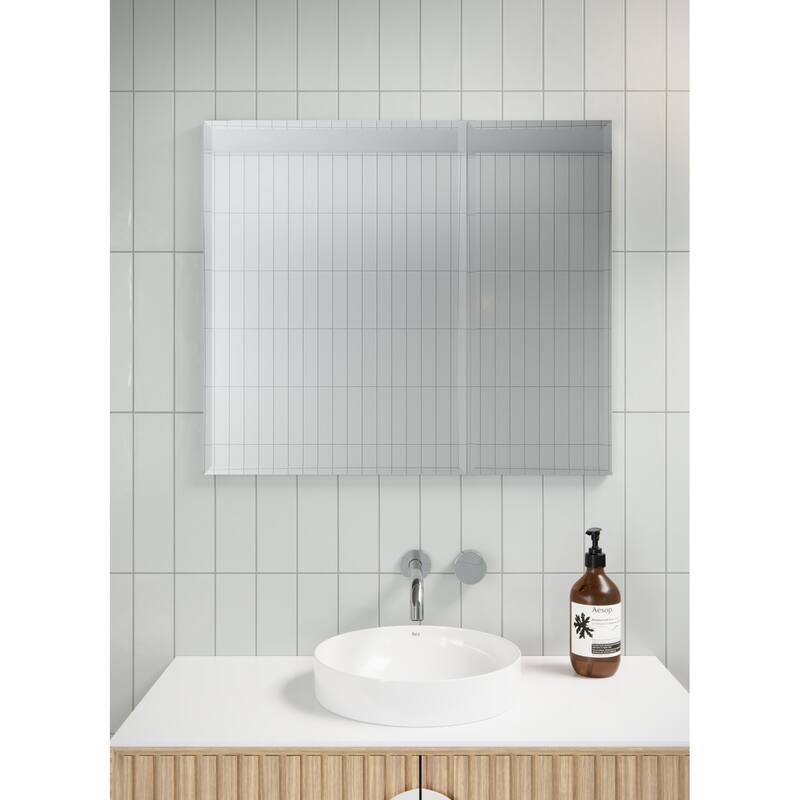 Glass Warehouse AC2-30X26 Yana 30" x 26" Frameless Double Door
