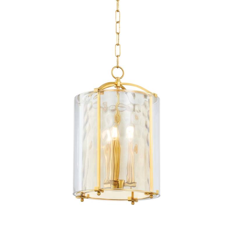 Hudson Valley Lighting 6003 Ramsey 3 Light 12" Wide Pendant - Aged Brass