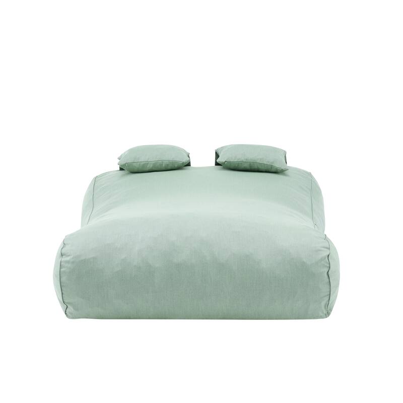 Christopher Knight Home - Lemoore Casual Outdoor Upholstered Bean Bag Daybed