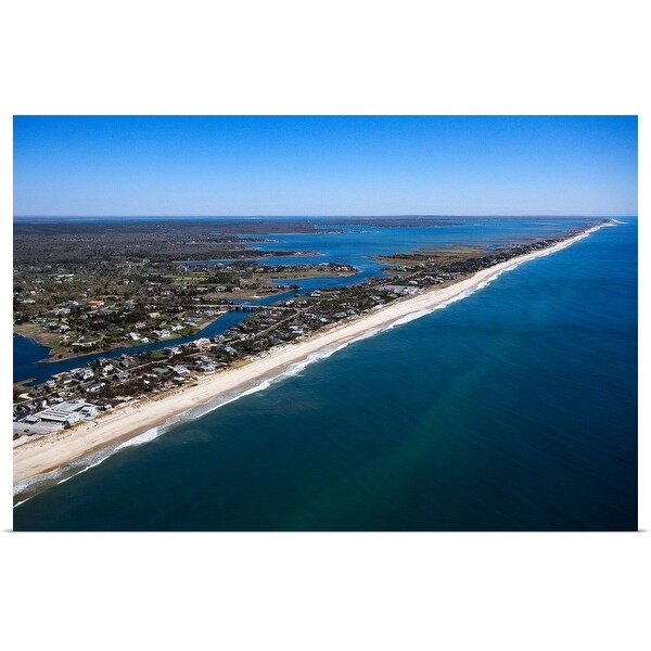 "Aerial view of The Hamptons, Long Island, New York" Poster Print