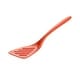 preview thumbnail 5 of 6, Hutzler 7.25 Inch Mini Melamine Angled Slotted Turner Spatula Orange