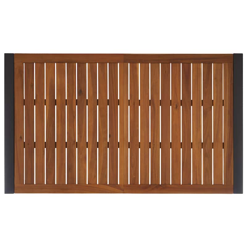 SAFAVIEH Outdoor Living Guthrie Dining Table - 59Wx35Dx30H