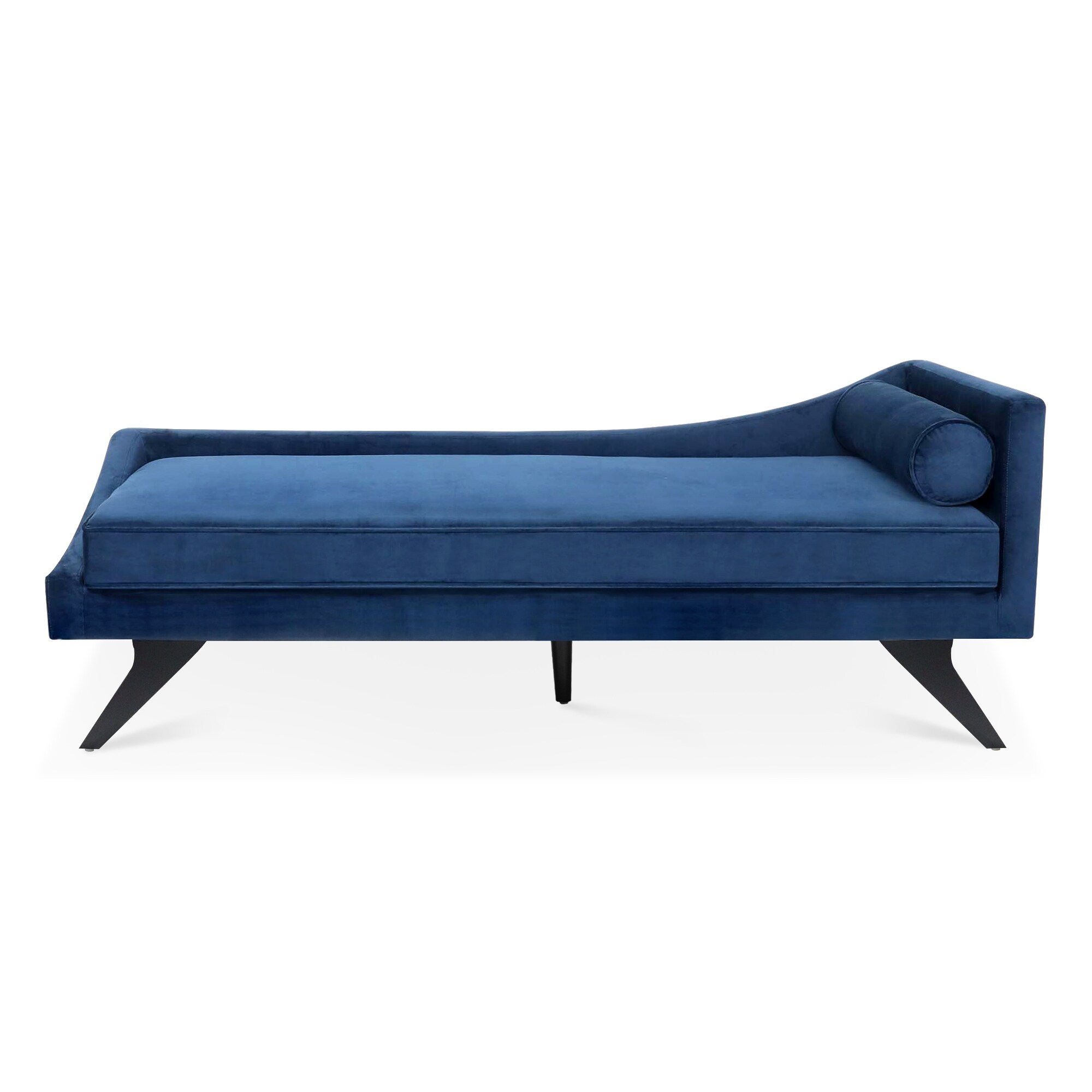 Backless One Arm Sofa Fabric Recliner Couch for Livingroom Loveseat