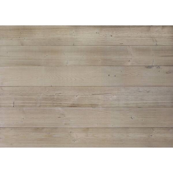 Shop 5 W X 48 L Reclaimed Peel Stick Solid Wood Wall Paneling Overstock 31284268