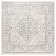 preview thumbnail 57 of 66, SAFAVIEH Isabella Minola Traditional Oriental Rug 4' Square - Cream/Beige
