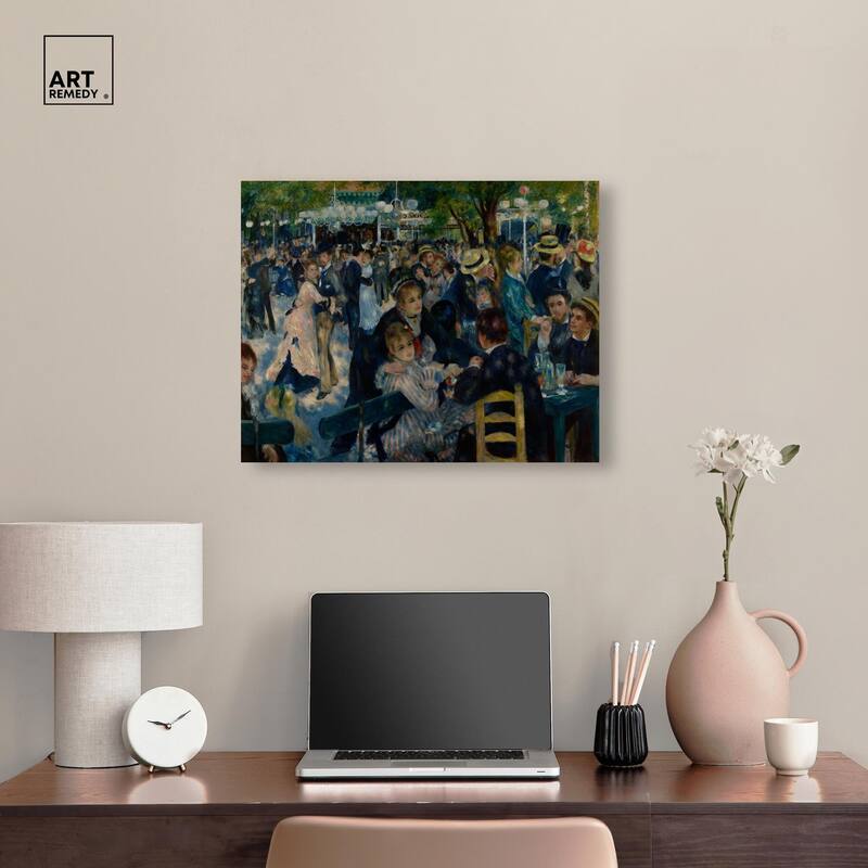 Dance Party Canvas by Art Remedy, Gallery Wrapped