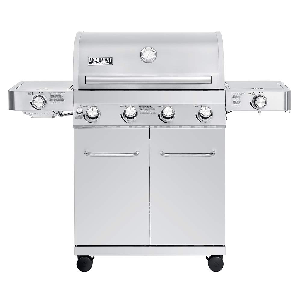 Gas grill with cabinet online