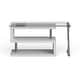 preview thumbnail 6 of 12, Furniture of America Marisa Contemporary 59-inch Metal Convertible Computer Desk