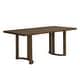 preview thumbnail 5 of 7, Christopher Knight Home - Noah Rubber Wood 6-Seat Dining Table