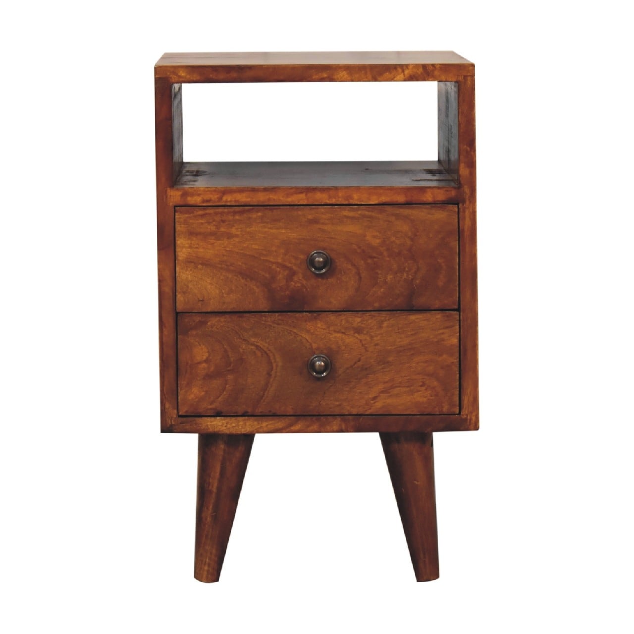Artisan Furniture Solid Wood Mini Classic Chestnut Nightstand