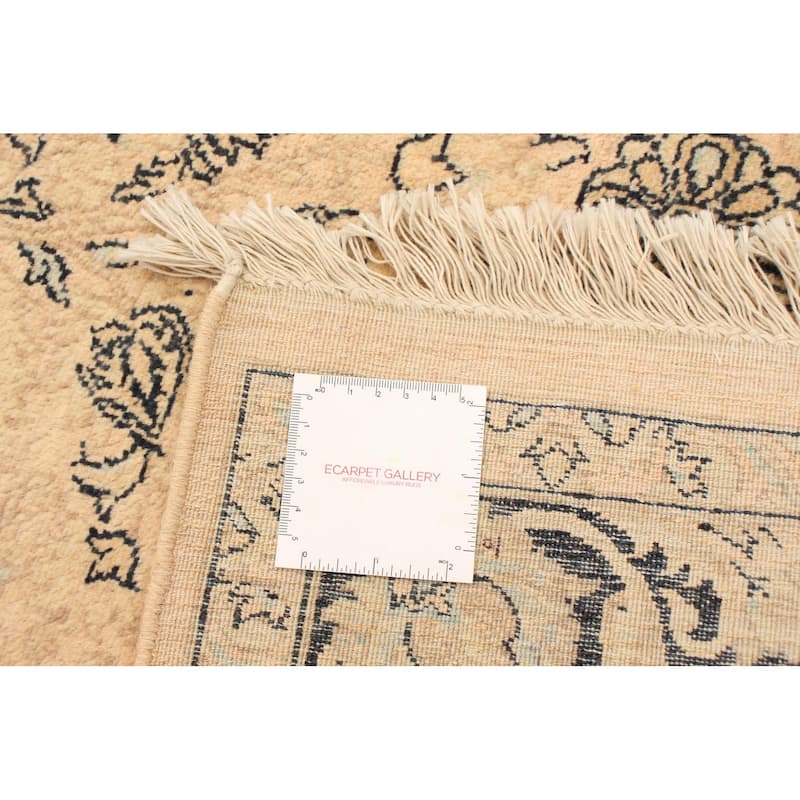 Hand-knotted Pako Persian Ivory Wool Rug - 4'1" x 6'1"/4'1 x 6'1