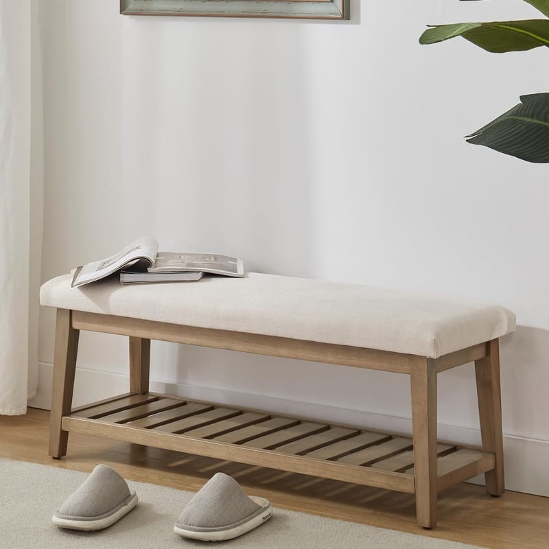 Entryway Bench - 16"D x 44"W x 19"H