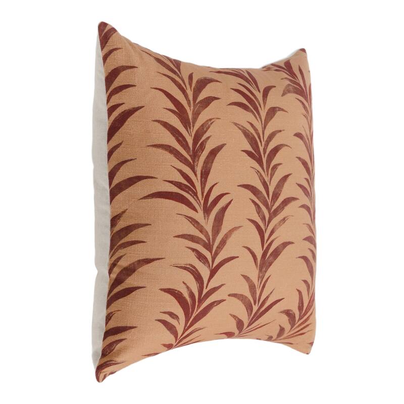 Villa by Classic Home Alula Cotton Fabric Throw Pillow