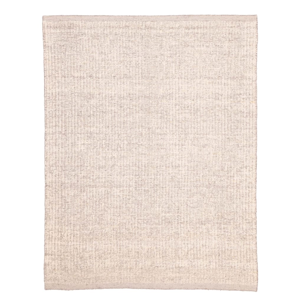 ECARPETGALLERY Hand-knotted Looma Cream Wool Rug - 8'0 x 10'3