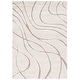 preview thumbnail 177 of 213, SAFAVIEH Florida Shag Sigtraud Abstract Waves 1.2-inch Thick Rug