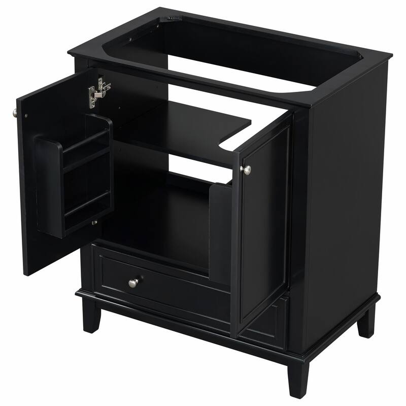 30" Bathroom Vanity Base Cabinet with Doors and Drawer