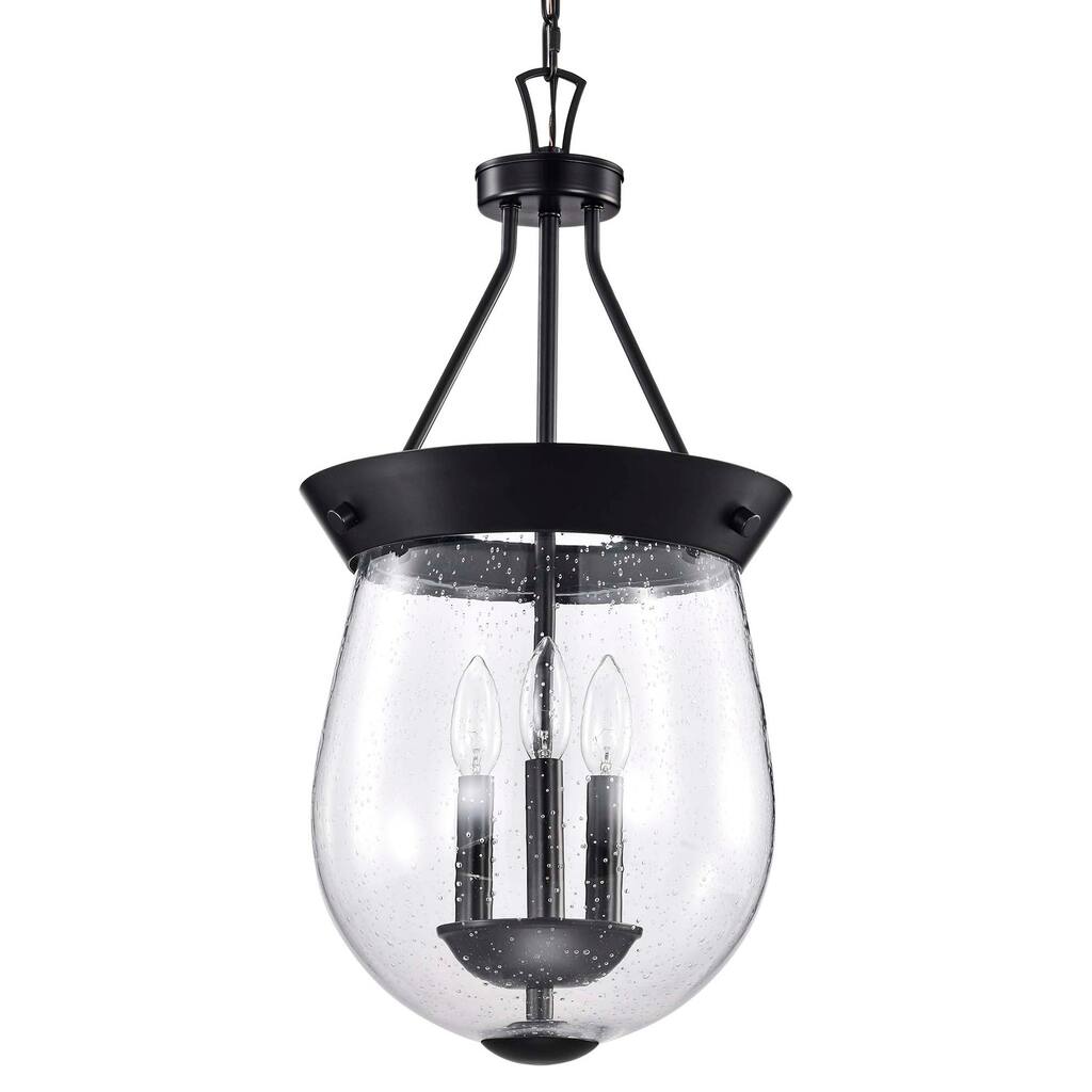 Nuvo Lighting 60/7800 Boliver 3 Light 12" Wide Pendant with Shade