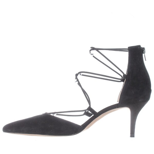 INC International Concepts Womens Daree Leather Pointed Toe Ankle Strap D-ors...