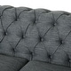 preview thumbnail 43 of 55, Castalia Nailhead Trim Chesterfield Sofa by Christopher Knight Home - 78.75" L x 33.50" W x 28.00" H