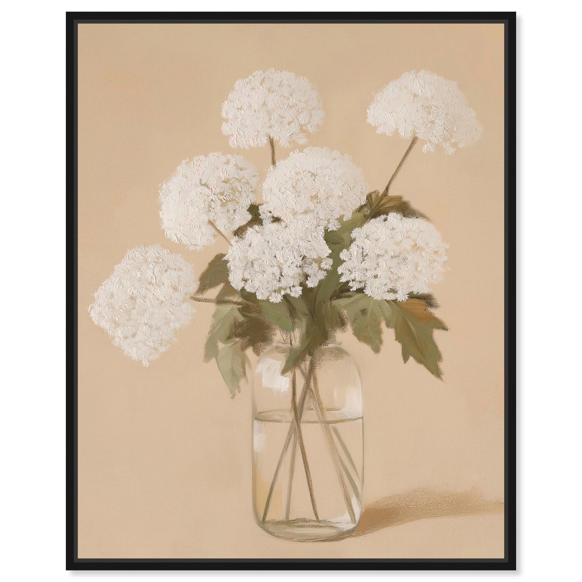 Lace in a Vase II Canvas by Art Remedy