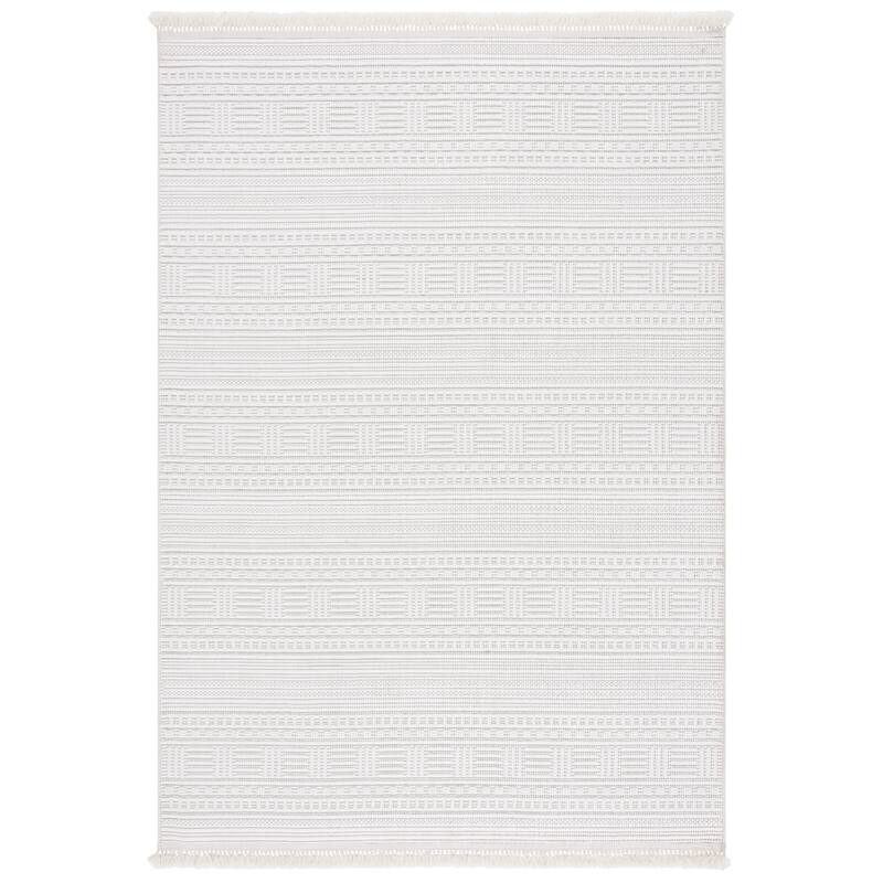 SAFAVIEH Camden Sveinsina Rustic Rug - 5'3" x 7'6" - Ivory