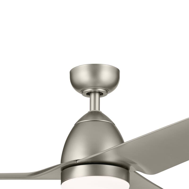 Kichler Lighting Fit 54 in. Integrated LED Outdoor Downrod Mount Ceiling Fan