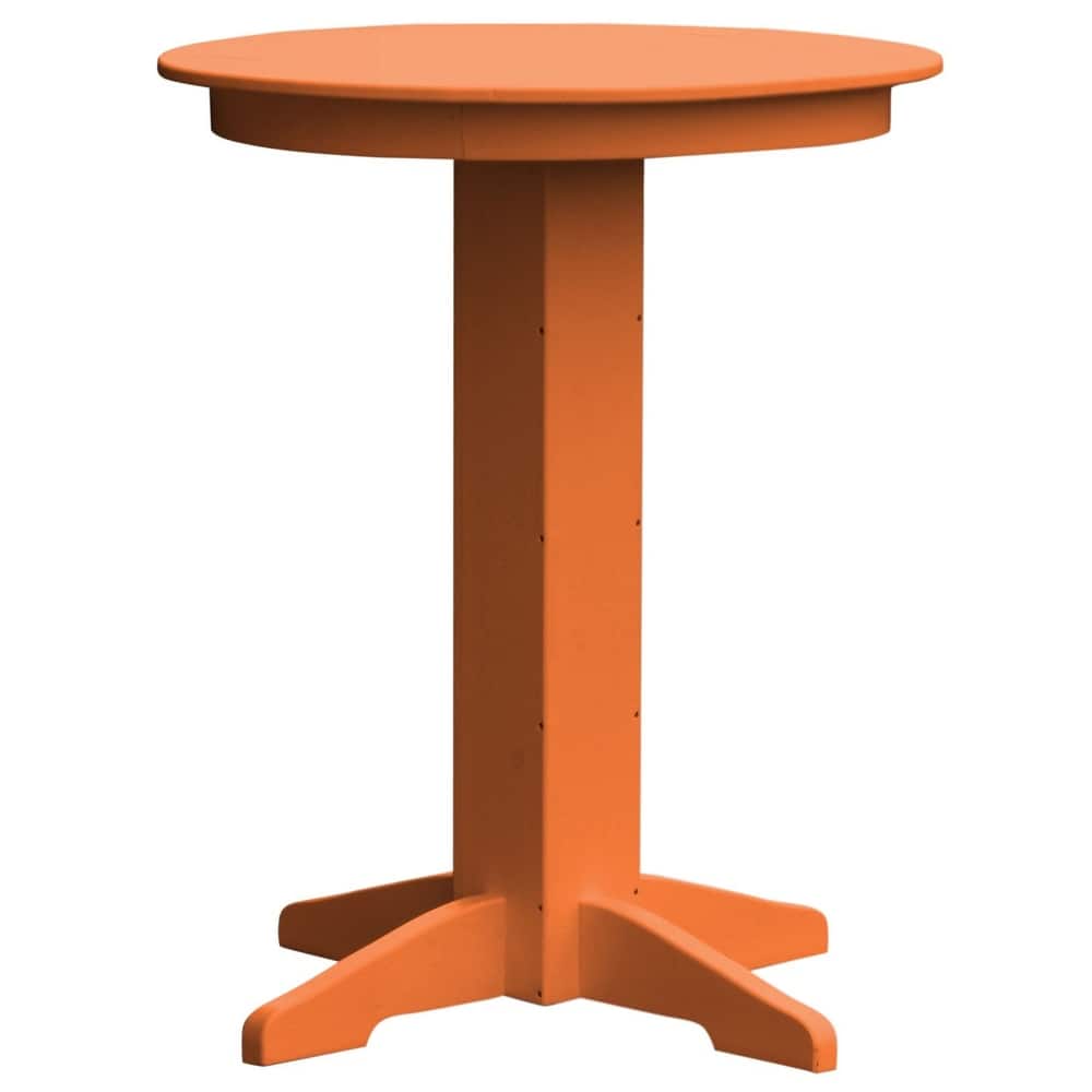 Poly Lumber Round Bar Table