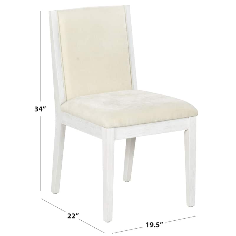 SAFAVIEH Couture Clarastella Wood Dining Chair - 20"W x 22"D x 34"H