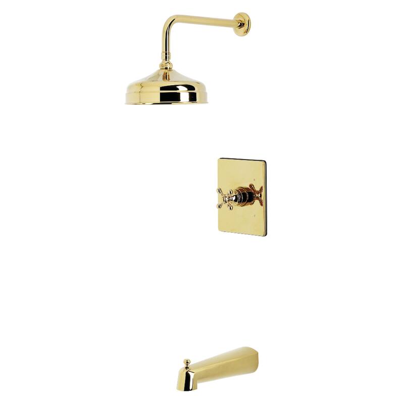 Kingston Brass Metropolitan Single-Handle Pressure Balanced Tub and Shower Faucet