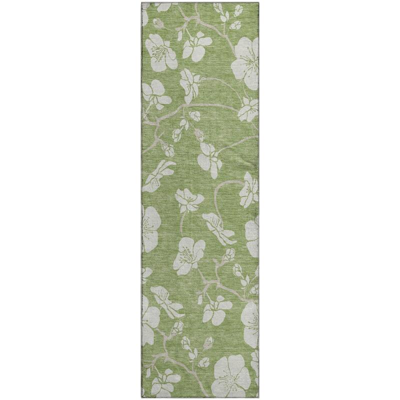 Premium Washable Super Soft Modern Floral Mayfield Rug