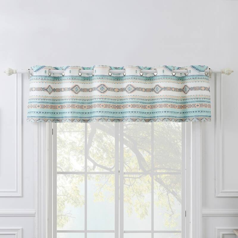 The Curated Nomad San Carlos Grommet-top Window Valance