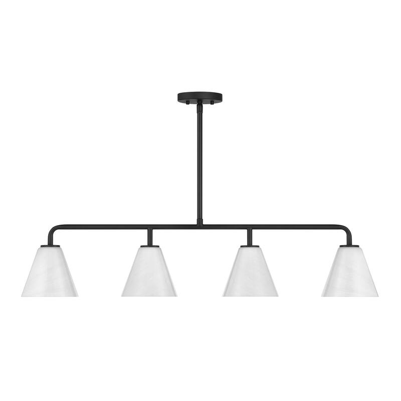 Savoy House 1-4014-4 Blair 4 Light 40" Wide Linear Chandelier