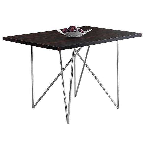 Shop Monarch Specialties I 103 47 5 Inch Wide Dining Table With