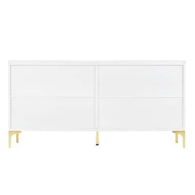 Sideboard with Adjustable Shelves and metal legs