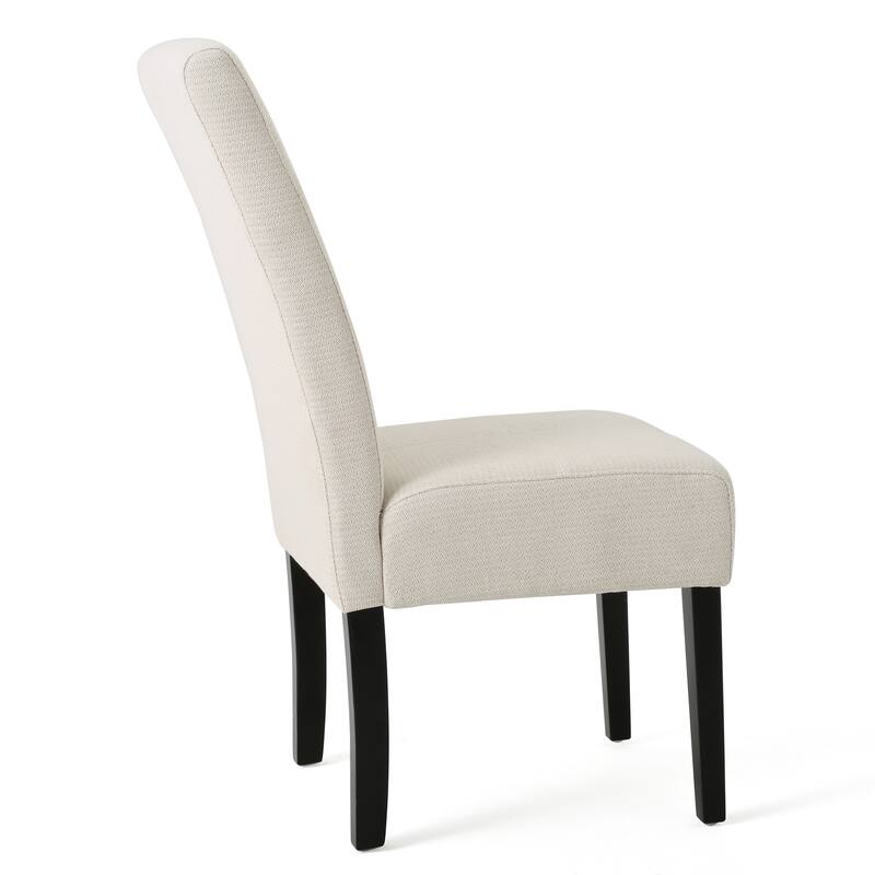 Contemporary Design Upholstered Dining Chair,Solid Wood,Dining Chair Features a High Back Design,Set Of 2