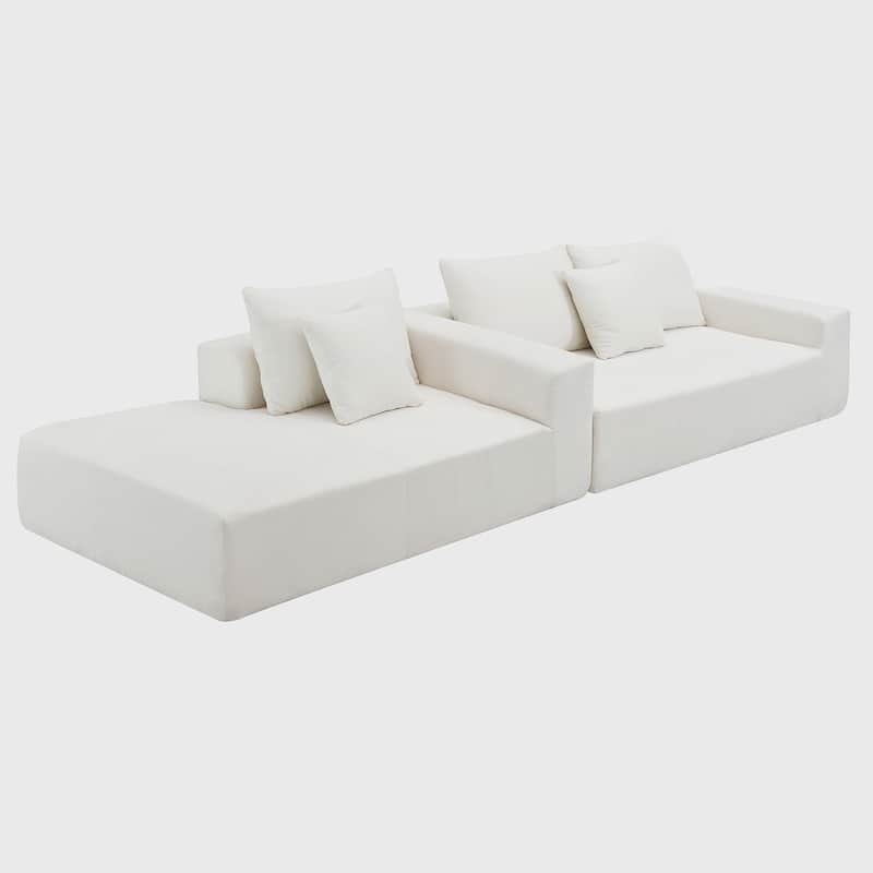 Modular Sectional Living Room Sofa Set