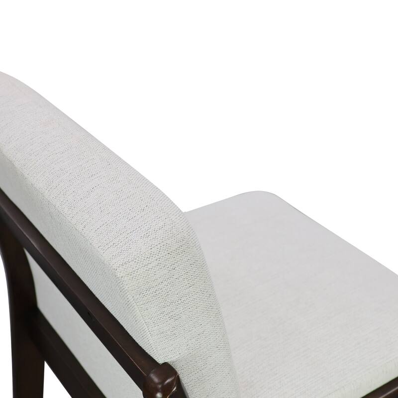 Christopher Knight Home - Eli Classic Wooden Upholstered Bar Stool with Padded Seat and Backrest
