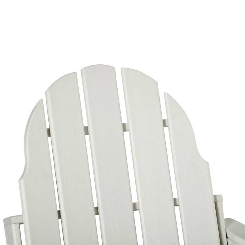 Patio Folding Adirondack Chair,Faux Wood Patio & Fire Pit Chair