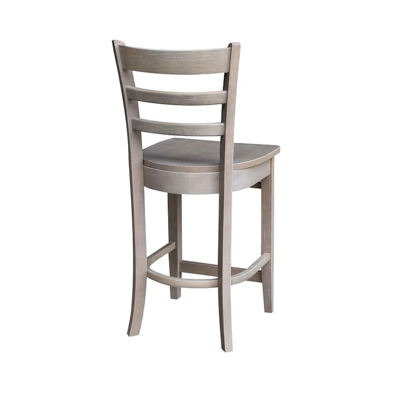 International Concepts Solid Wood Emily Dining Stool