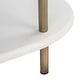 preview thumbnail 42 of 55, SAFAVIEH Iva 17.7-Inch Swivel 3-Tier Metal Bar Cart - 29.53" W x 17.72" L x 32.76" H