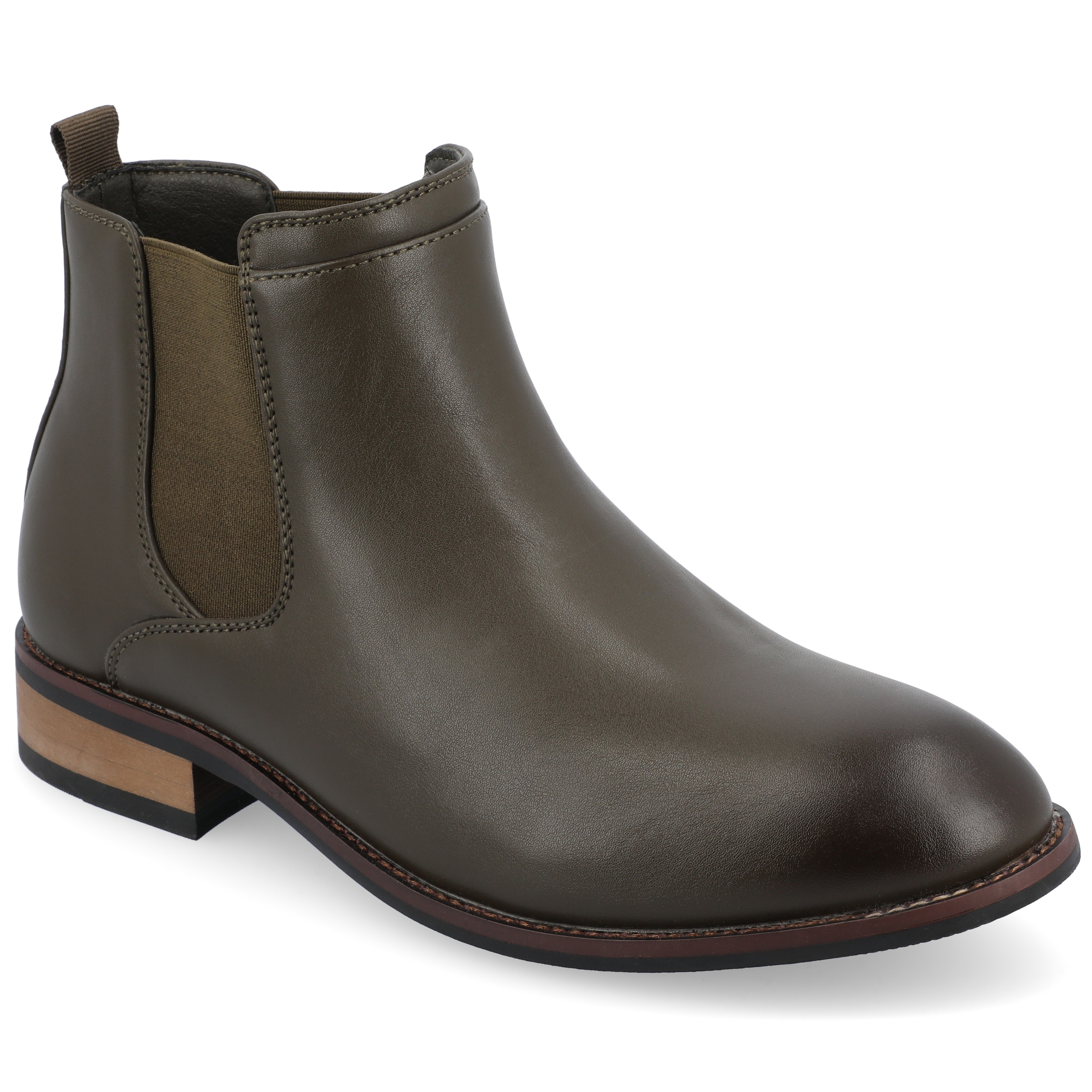 dress boots for men TucciPolo Black Fur — Handmade Italian Leather Luxury Winter Boots 14.5 / Medium (D) cushioned insoles and smooth leather lining provide dependable comfort for your feet Handmade Mens Leather Dress Boots