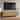 Modern Fluted TV Stand, Wood Entertainment Center with 4-Door Storage